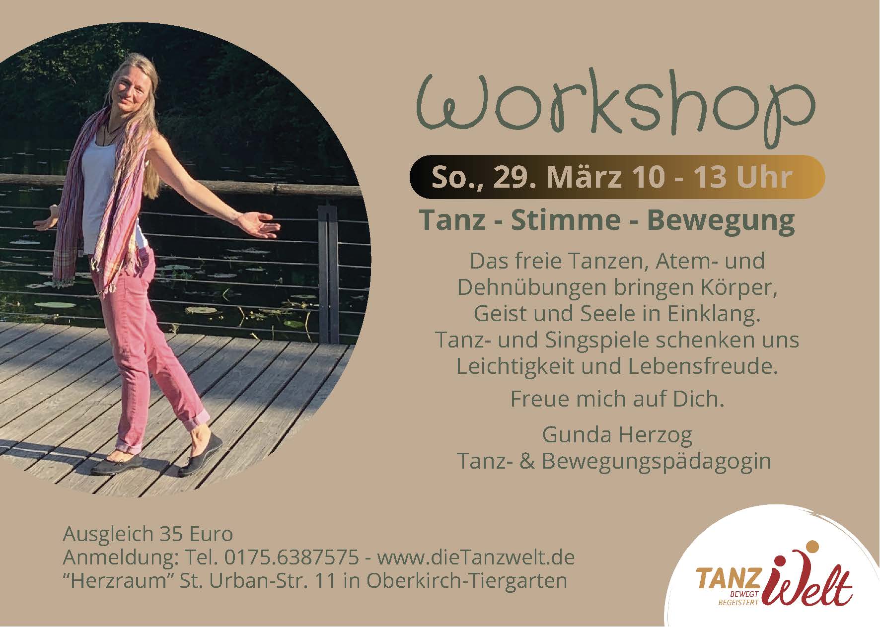 Tanzworkshop Gunda Herzog
